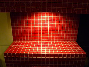 Mozaika szklana brokatowa - Primavera by Fabrizio Moretti - B113 czerwona - zdjęcie od DecoMania.pl