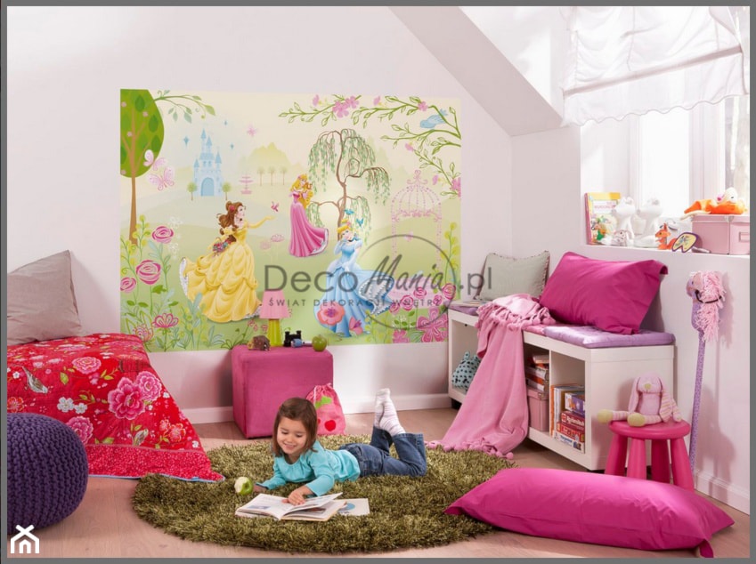 Fototapeta dla dzieci Disney - Księżniczki - zdjęcie od DecoMania.pl - Homebook
