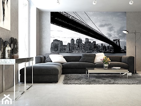 Aranżacje wnętrz - : Fototapeta 1 Wall - New York Brooklyn Bridge - DecoMania.pl. Przeglądaj, dodawaj i zapisuj najlepsze zdjęcia, pomysły i inspiracje designerskie. W bazie mamy już prawie milion fotografii!