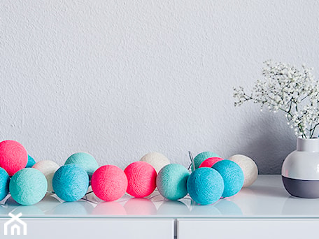 Aranżacje wnętrz - : Zestaw Wakacje - Cotton Balls by good moods - DecoMania.pl. Przeglądaj, dodawaj i zapisuj najlepsze zdjęcia, pomysły i inspiracje designerskie. W bazie mamy już prawie milion fotografii!