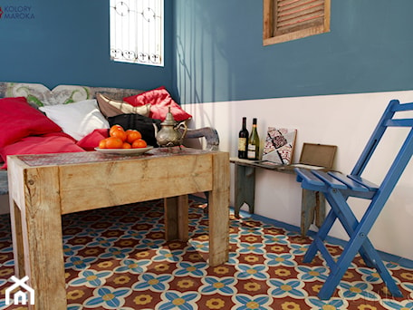 Aranżacje wnętrz - Sypialnia: Wyjątkowe cementowe płytki w stylu marokańskim - Kolory Maroka. Przeglądaj, dodawaj i zapisuj najlepsze zdjęcia, pomysły i inspiracje designerskie. W bazie mamy już prawie milion fotografii!