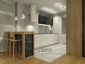 mieszkanie, Warszawa - Kuchnia, styl nowoczesny - zdjęcie od inGROO | pracownia projektowa