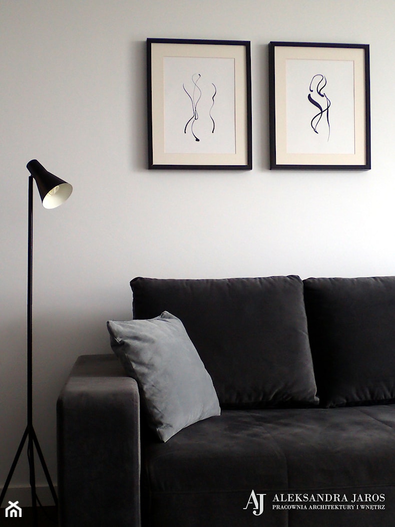 Męski minimalizm - zdjęcie od Aleksandra Jaros Pracownia Architektury i Wnętrz - Homebook