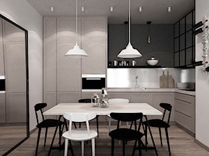 Mieszkanie w Warszawie - Kuchnia, styl industrialny - zdjęcie od Locaforma