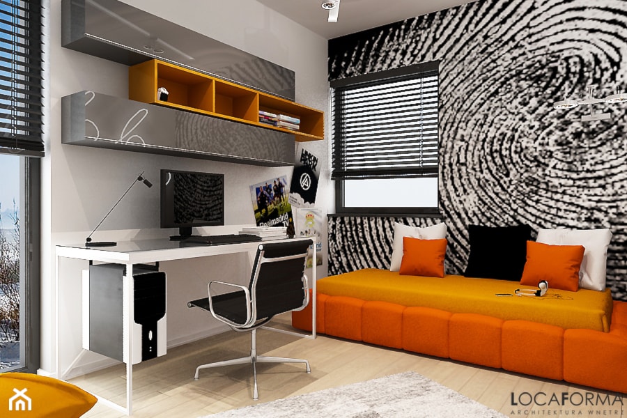 Mieszkanie w Legnicy_Styl nowoczesny - Pokój dziecka, styl nowoczesny - zdjęcie od Locaforma