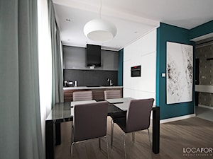 Mieszkanie we Wrocławiu - Kuchnia, styl nowoczesny - zdjęcie od Locaforma