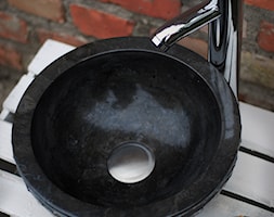 KC-M 40 cm marmurowa kamienna umywalka nablatowa INDUSTONE - zdjęcie od Industone - Homebook