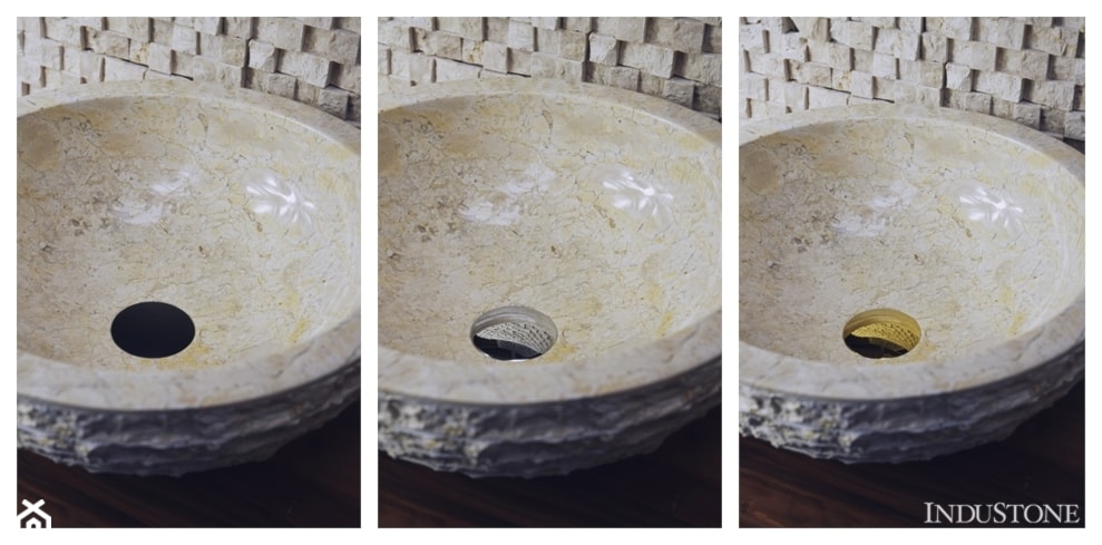 KC-M CREAM 40 cm wash basin overtop INDUSTONE - zdjęcie od Industone - Homebook