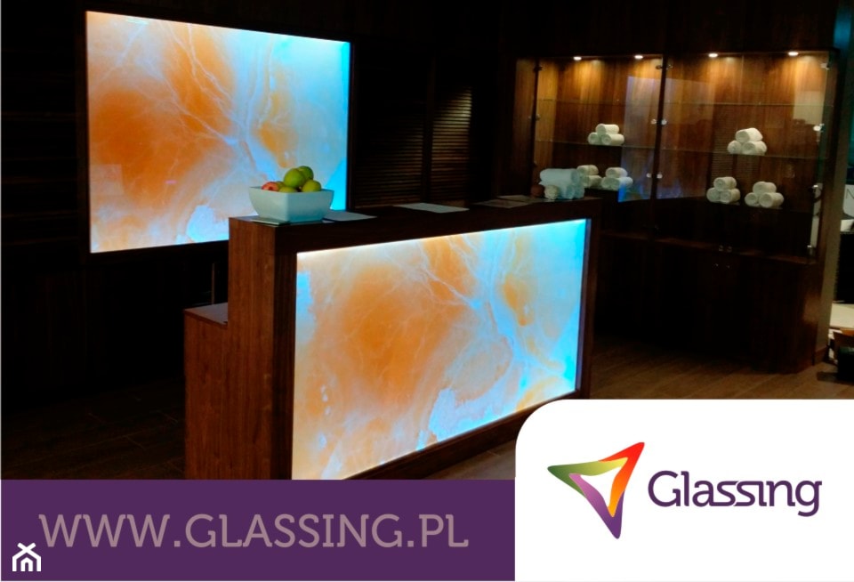 Panel szklany świetlny, dekoracja podświetlana - zdjęcie od glassing_pl - Homebook