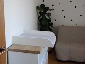 komoda - przewijak pokój dziecięcy- nursery room - Pokój dziecka, styl skandynawski - zdjęcie od Ada Wiśniewska -projektowanie mebli i wnętrz.