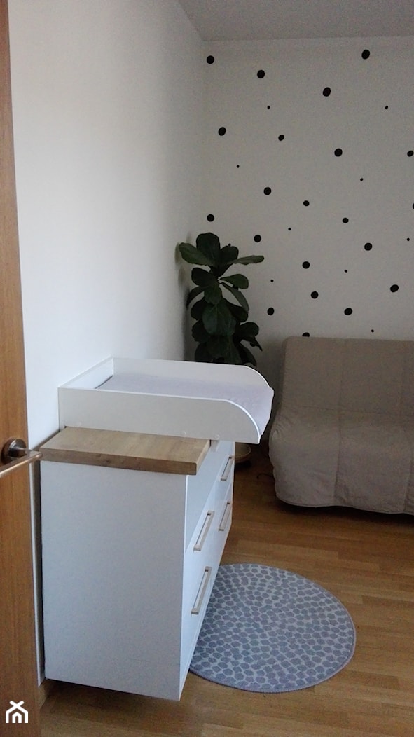 komoda - przewijak pokój dziecięcy- nursery room - Pokój dziecka, styl skandynawski - zdjęcie od Ada Wiśniewska -projektowanie mebli i wnętrz. - Homebook