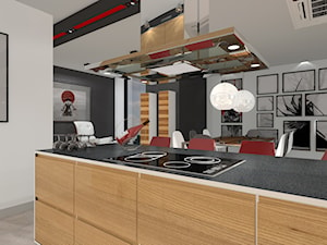 Apartament M4 - "CEGIELNIANA" w Rybniku - Kuchnia, styl nowoczesny - zdjęcie od ABeCe-project / ABC Pracownia Projektowa Bożena Nosiła