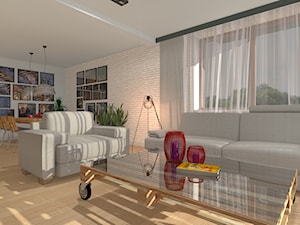 Brother_House - Salon, styl minimalistyczny - zdjęcie od ABeCe-project / ABC Pracownia Projektowa Bożena Nosiła