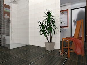 Apartament M4-MM - Cegielniana w Rybniku - Łazienka, styl minimalistyczny - zdjęcie od ABeCe-project / ABC Pracownia Projektowa Bożena Nosiła