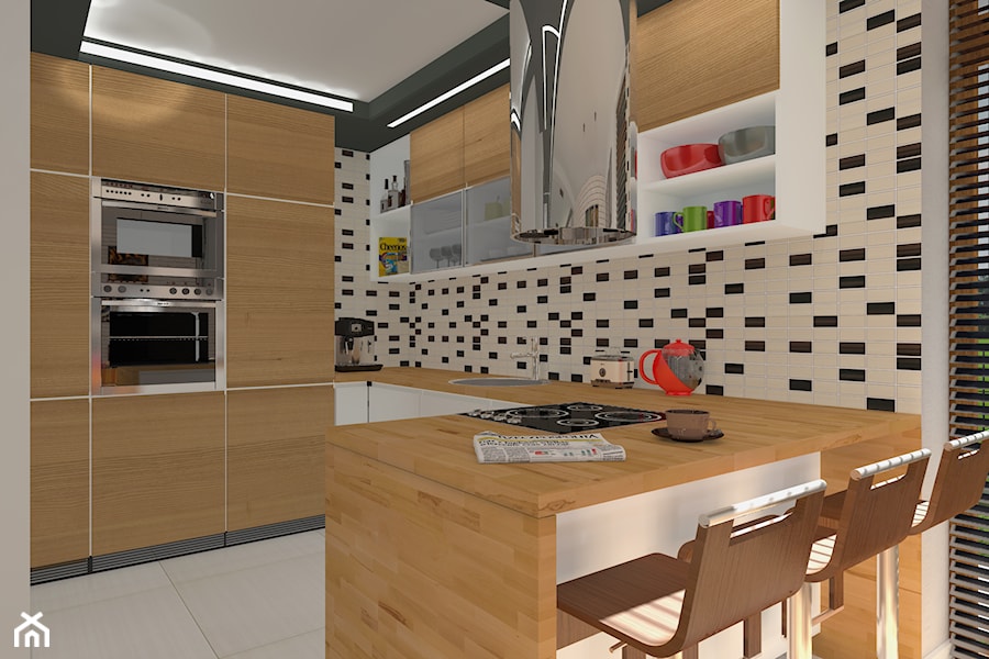 Brother_House - Kuchnia, styl minimalistyczny - zdjęcie od ABeCe-project / ABC Pracownia Projektowa Bożena Nosiła