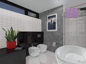 Passive-Luxury - Łazienka, styl minimalistyczny - zdjęcie od ABeCe-project / ABC Pracownia Projektowa Bożena Nosiła