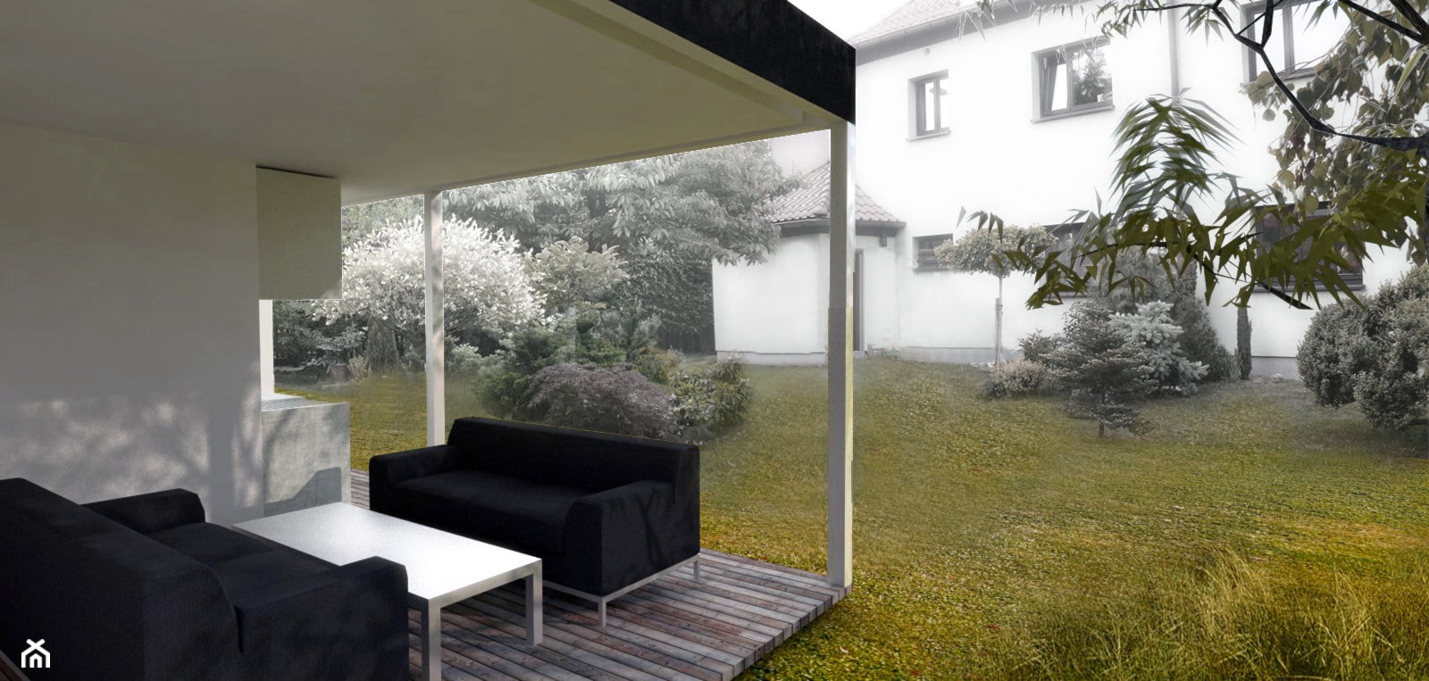 Pawilon w ogrodzie - Domy, styl minimalistyczny - zdjęcie od INOSTUDIO architekci - Homebook