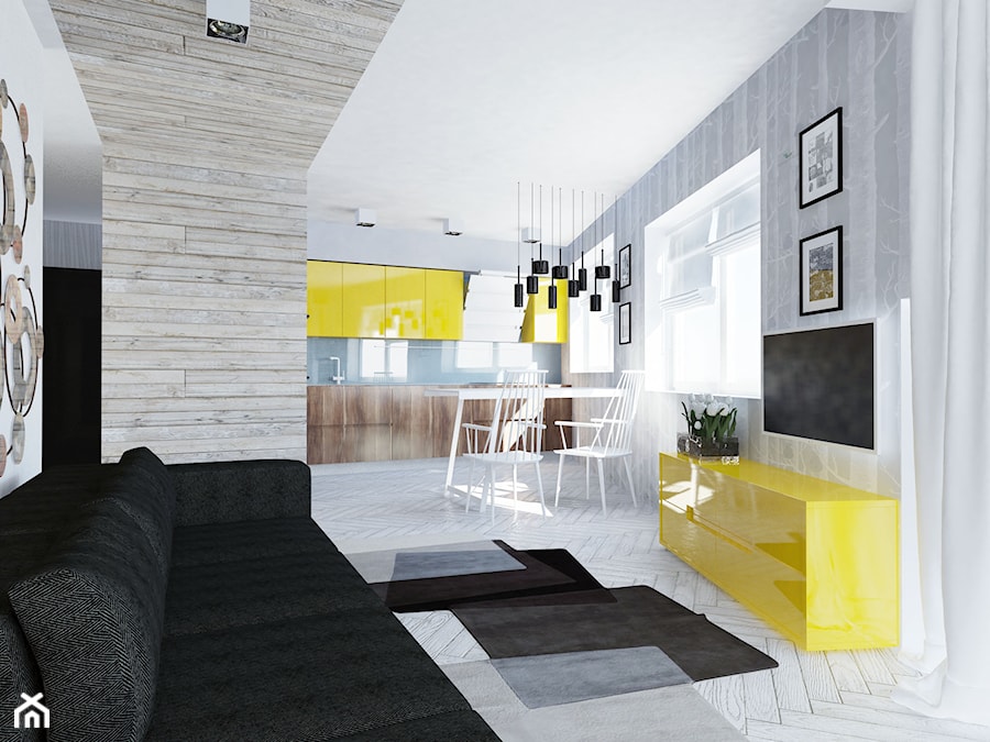 Nowoczesne mieszkanie - Salon, styl nowoczesny - zdjęcie od Pender Design