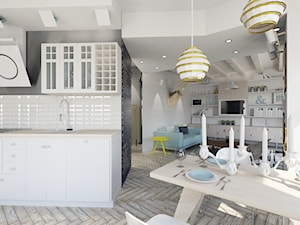 Apartament - Kuchnia, styl skandynawski - zdjęcie od Pender Design