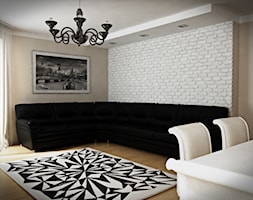 Mieszkanie Legionowo - Salon, styl glamour - zdjęcie od EnigmaVisualDesign - Homebook