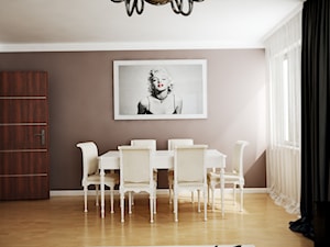 Mieszkanie Legionowo - Salon, styl glamour - zdjęcie od EnigmaVisualDesign