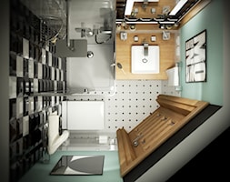 Łazienka w rozmiarze XS - zdjęcie od EnigmaVisualDesign - Homebook