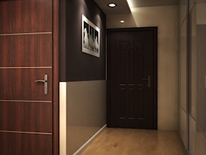 Mieszkanie Legionowo - Hol / przedpokój, styl glamour - zdjęcie od EnigmaVisualDesign