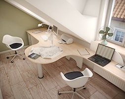 Biuro w stylu angielskim - Wnętrza publiczne, styl tradycyjny - zdjęcie od EnigmaVisualDesign - Homebook