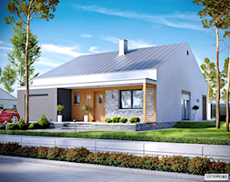 Projekt domu Ralf II G1 ENERGO PLUS - Domy, styl nowoczesny - zdjęcie od ARCHIPELAG Pracownia Projektowa - Homebook
