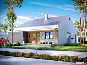 Projekt domu Ralf II G1 ENERGO PLUS - Domy, styl nowoczesny - zdjęcie od ARCHIPELAG Pracownia Projektowa