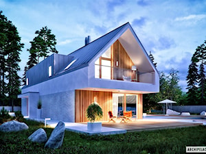 Projekt domu EX 20 G2 ENERGO PLUS - zdjęcie od ARCHIPELAG Pracownia Projektowa
