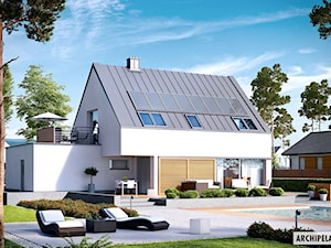 Projekt domu Lars G1 (wersja B) ENERGO PLUS - zdjęcie od ARCHIPELAG Pracownia Projektowa