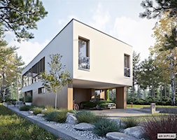 Projekt domu EX 17 W2 ENERGO PLUS - Domy, styl nowoczesny - zdjęcie od ARCHIPELAG Pracownia Projektowa - Homebook