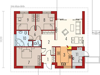 Projekt domu Swen II - subtelna elegancja