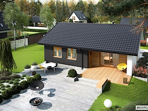 Projekt domu Mini 3 - Domy - zdjęcie od ARCHIPELAG Pracownia Projektowa