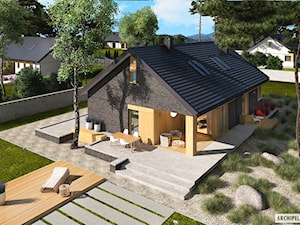 Projekt domu Daniel IV G2 - Domy - zdjęcie od ARCHIPELAG Pracownia Projektowa