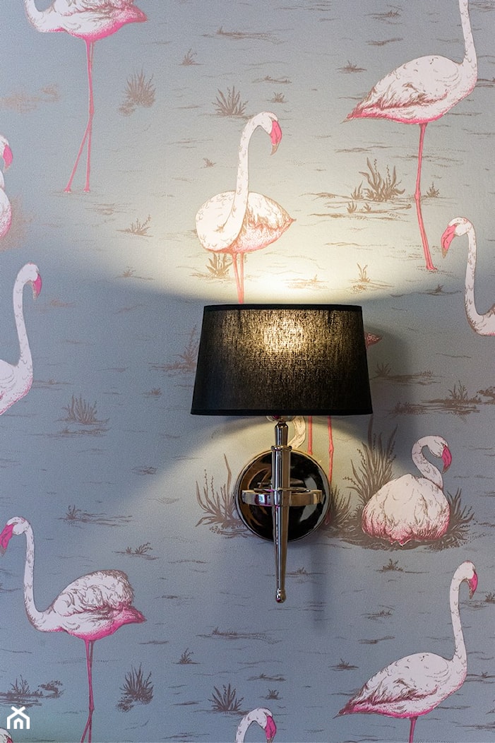 Tapeta z różowymi flamingami - zdjęcie od Kolektyw D2 - Homebook
