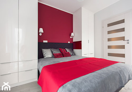 mieszkanie na wynajem Gdańśk - Średnia sypialnia, styl nowoczesny - zdjęcie od Kolektyw D2