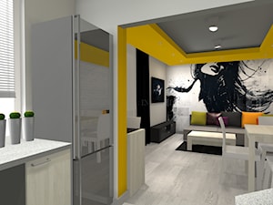 Salon, styl nowoczesny - zdjęcie od Kamila Ratajczyk. INterior Design. Aranżacja, Projektowanie wnętrz.