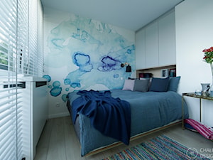 Konkurs - mała przestrzeń - wielka zmiana - Sypialnia, styl nowoczesny - zdjęcie od Chałupko Design