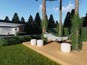 Ogród leśny - Ogród, styl minimalistyczny - zdjęcie od Aleksandra Wachowicz
