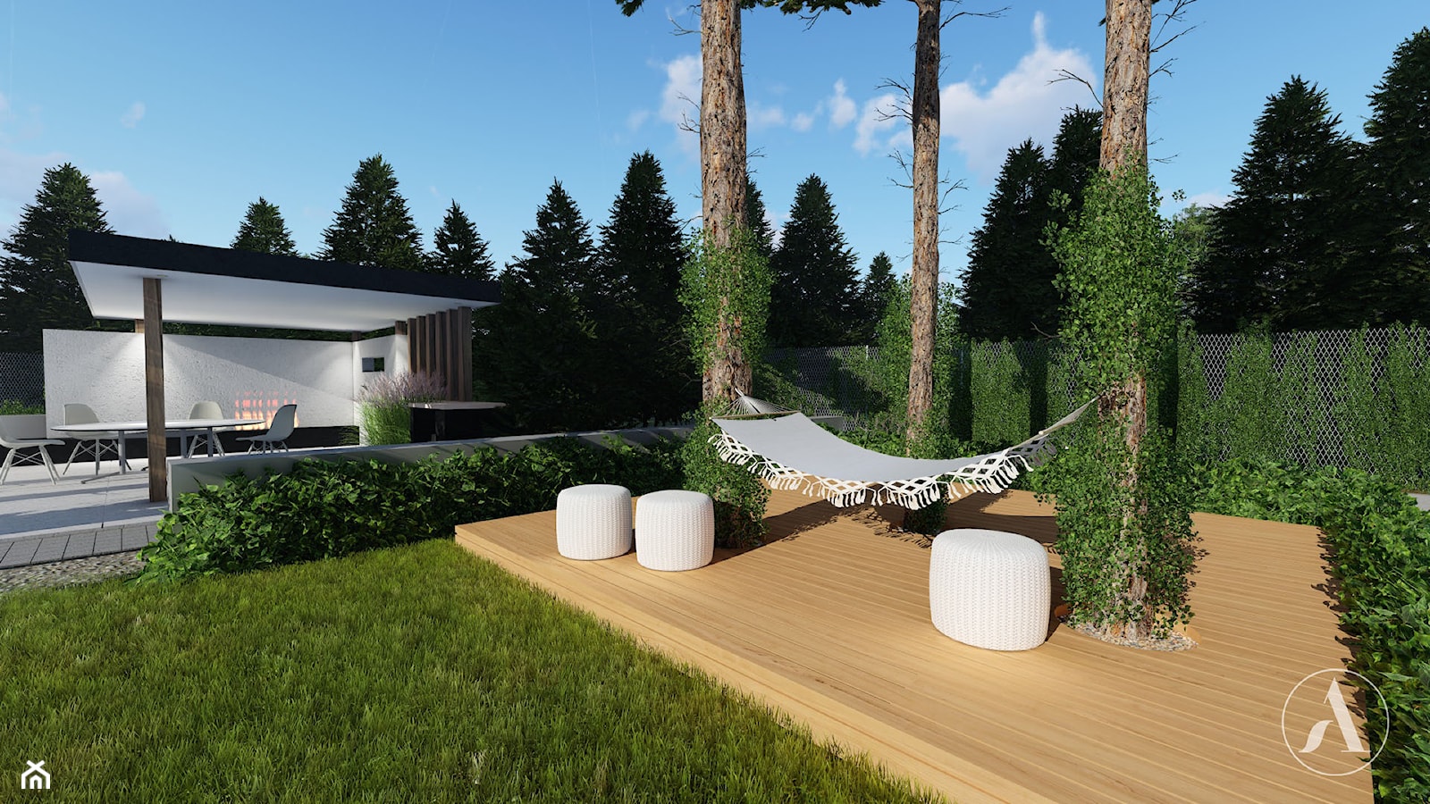 Ogród leśny - Ogród, styl minimalistyczny - zdjęcie od Aleksandra Wachowicz - Homebook