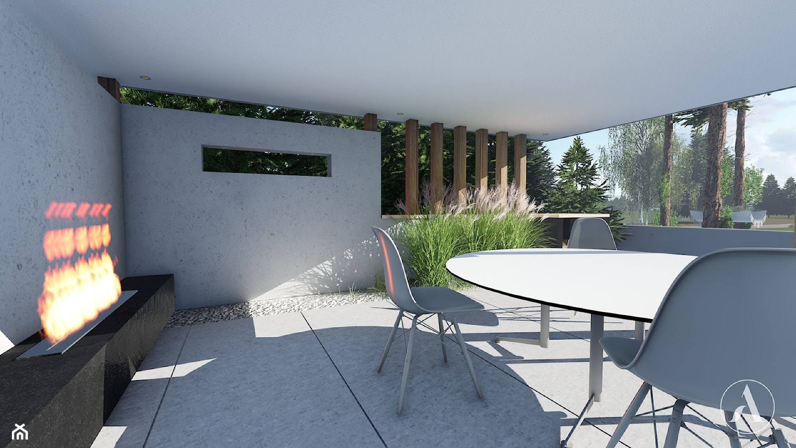 Ogród leśny - Ogród, styl minimalistyczny - zdjęcie od Aleksandra Wachowicz - Homebook