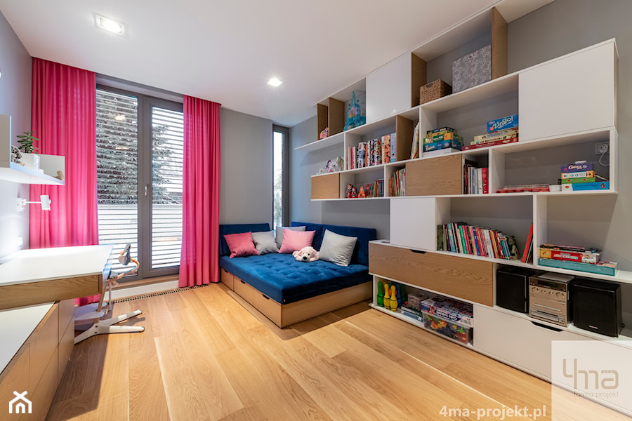 Dom 310 m2 - Pokój dziecka, styl nowoczesny - zdjęcie od 4ma projekt