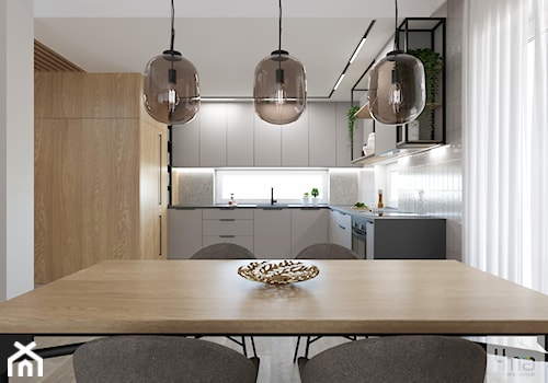 Dom w Raszynie - Kuchnia, styl nowoczesny - zdjęcie od 4ma projekt