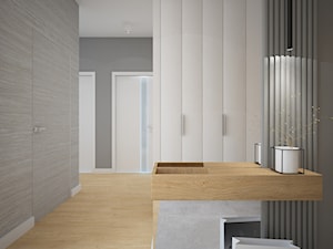 Mieszkanie opow. 55m2 - Wola - Hol / przedpokój, styl nowoczesny - zdjęcie od 4ma projekt