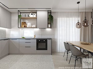 Dom w Raszynie - Kuchnia, styl nowoczesny - zdjęcie od 4ma projekt