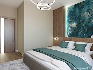 Mieszkanie 135m2 na Szczęśliwicach - Sypialnia, styl nowoczesny - zdjęcie od 4ma projekt