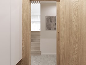 Dom w Raszynie - Hol / przedpokój, styl nowoczesny - zdjęcie od 4ma projekt