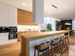 Dom 310 m2 - Kuchnia, styl nowoczesny - zdjęcie od 4ma projekt